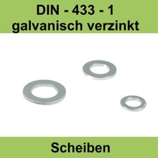 DIN 433 M6,4 Unterlegscheiben