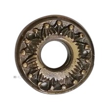 Drückerrosette antik Messing