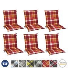 6x Gartenstuhl Auflagen