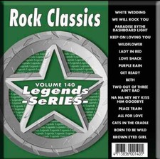 LEGENDS KARAOKE CDG DISC ROCK