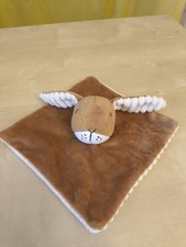 Hase braun beige KIK Schmusetuch Schnuffeltuch Kuscheltuch viereckig Rabbit