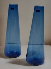 Kristall Flute Vases Cobalt