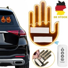LED-Mittelfinger-Schild für