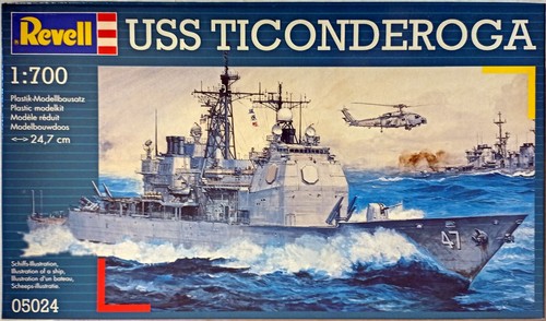 Revell 05024 uss - revell, ticonderoga