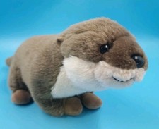 WWF Plüschtier Otter Fischotter 25 cm Kuscheltier Stofftier lebensecht