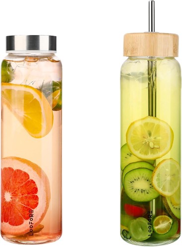 Glasflasche liter 1l mit - glasflasche, 1