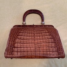 Krokodil Handtasche Vintage
