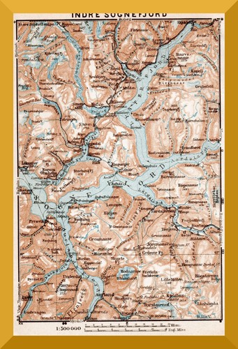 Innerer sognefjord 100 jahre - innerer,