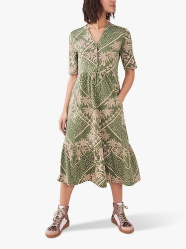 Women white stuff dress - white,