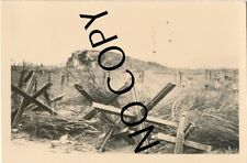 Foto WK II Frankreich Panzersperren vor Bunkeranlage Bunker  #92