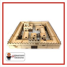 28mm WW2 DESERT FORT Gebäude
