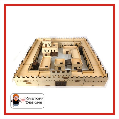 28mm ww2 desert - desert, fort