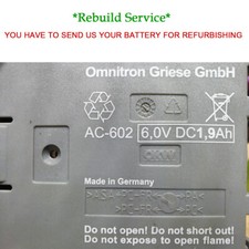 BATTERY REBUILD FOR VIBROTEST