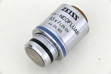 Zeiss Axio Mikroskop Objektiv Plan-Neofluar 63x RMS ∞ unendlich 440460 Lens