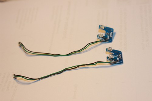 Platine siku licht vorne - 2x,