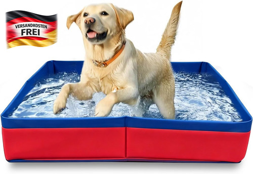 Faltbarer hundepool - faltbarer,