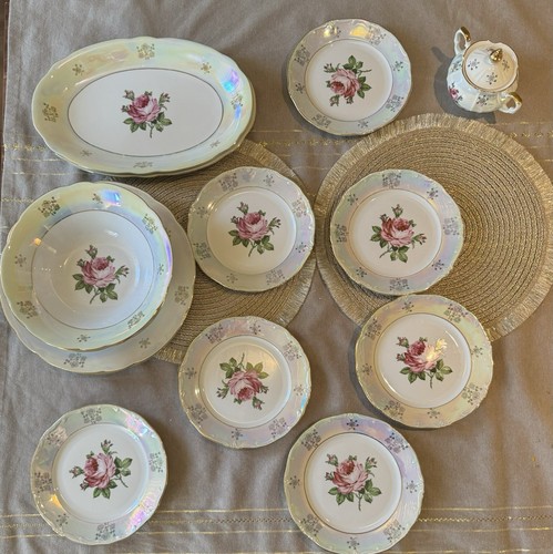 Vintage porzellan tafelservice - porzellan,