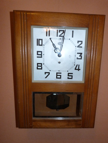 Vintage französische wanduhr - vintage,