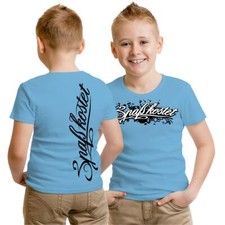 Jungen TShirt Marke Spass kostet BLACK WHITE Motiv Jungs Motorrad Auto Hip Hop 