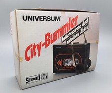 UNIVERSUM CITY-BUMMLER STEREO-CASSETTEN-ABSPIELGERÄT NOS UNTESTED QUELLE 80ER