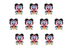 10x Folienballon Micky Maus