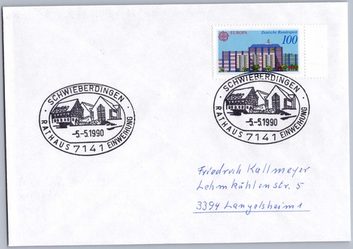 Sonderstempel schwieberdingen - sonderstempel,