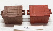 Playmobil 2x braune Kiste
