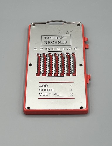 Vintage metall taschenrechner - vintage,