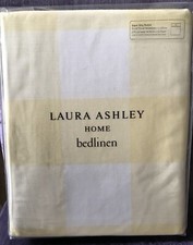 Laura Ashley Cora Check Sunshine SUPER KING Bettbezug + 2 Kissenbezüge / Bettgarnitur