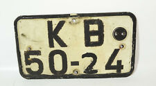 DDR Nummerschild Kennzeichen