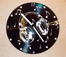 Wanduhr Schallplattenuhr