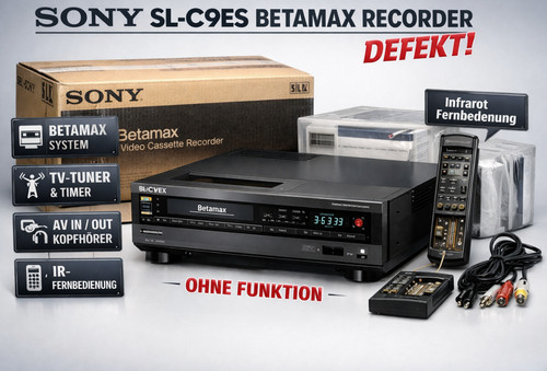 Sony c9es betamax - 📼,