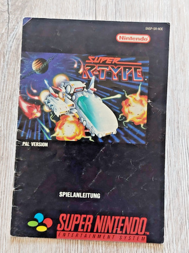 Super type spielanleitung - r-type,