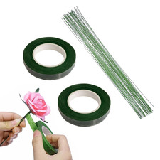 Blumen-Arrangement-Set,Floristenband und Blumendraht,Flora Kreppband,Floristik K