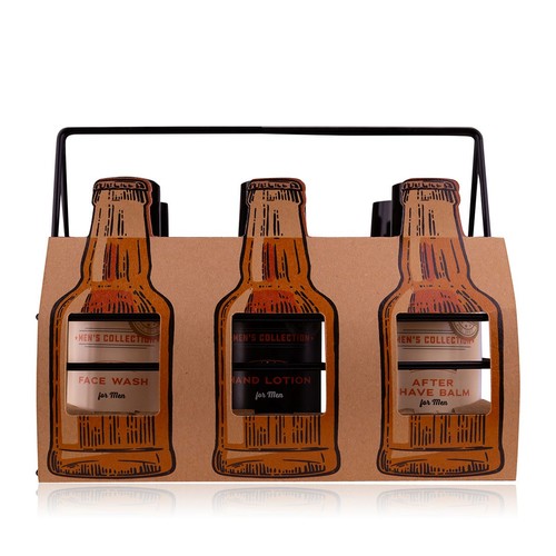 Geschenkset sixpack bier men - sixpack, men's