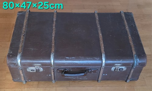 Antiker vintage reisekoffer - antiker,