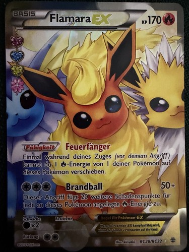Pokémon tcg flamara - flamara, ex