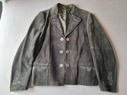 Hirschlederjacke xl - 52,