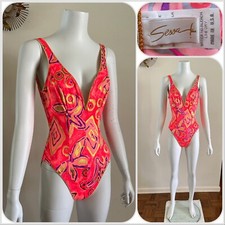 1990s Sessa One Piece Swimsuit