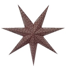 Strala Leuchtstern (IKEA) originalverpackt, 70 cm, rot, komplett mit Glühbirne