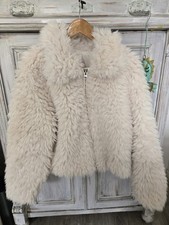 H&M Jacke Kunstfell Teddy Gr