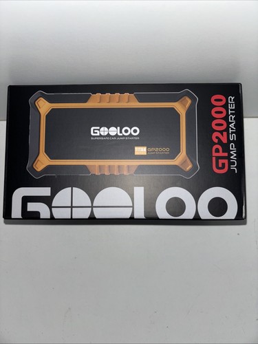 Gooloo gp2000 jump starter - gooloo,