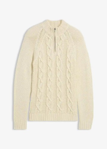 Grobstrickpullover mit