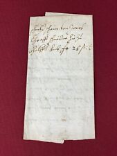 ANTIKES SCHREIBEN URKUNDE MANUSKRIPT AUS DEM JAHR 1745 TINTE AUF PAPIER