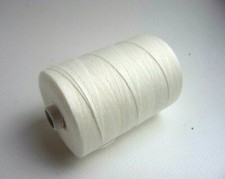 Persenningstoff Nähgarn Persenning Markise Neu Farbe rein weiss Fb.2 25/3 500m 