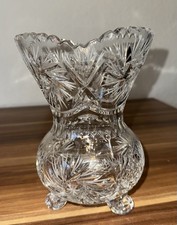 Bleikristall Vase böhmisches