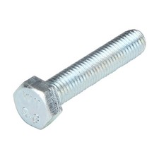 M7 DIN 933 8.8 Hex Bolts Zinc