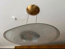 Deckenlampe Glas Messing