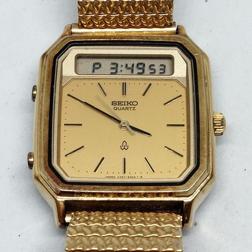 Seiko h357 5178 analog digital - seiko,