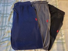 3 Polo Ralph Lauren Jogginghose Sweatpants XXL schwarz grau blau guter Zustand